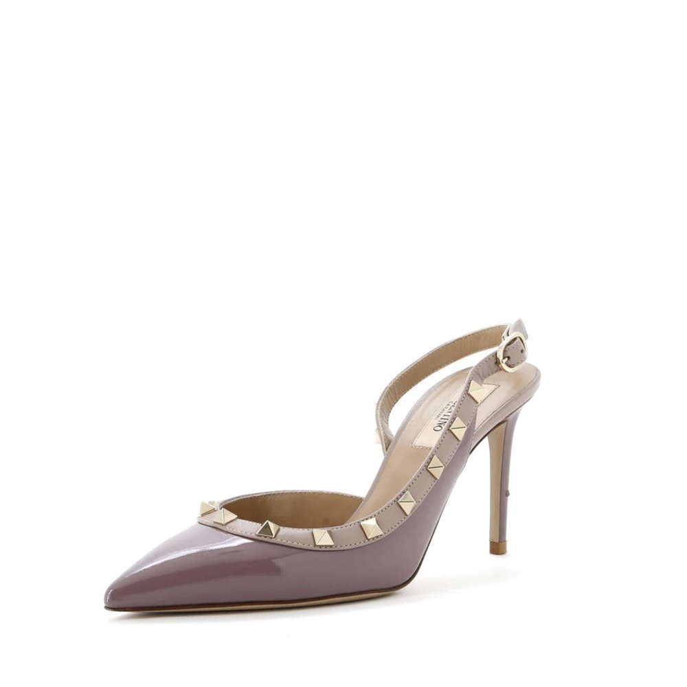 Valentino Women's Light Purple Studded Heels